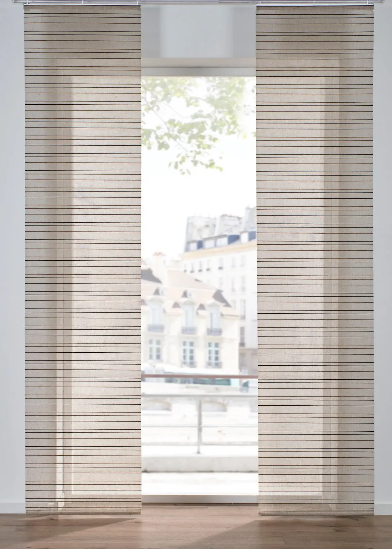 Panneau coulissant en voilage (1 pce)