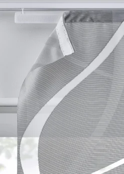 Panneau coulissant motif vague (1 pce.)