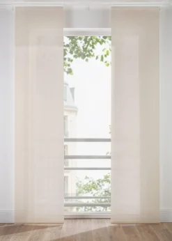 Panneau coulissant texturé (1 pce)