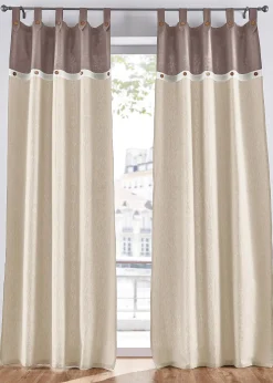 Panneau en coton avec boutons (1 pce.)