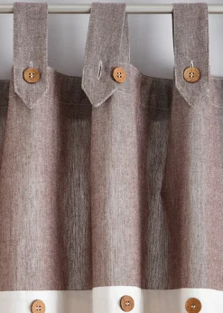 Panneau en coton avec boutons (1 pce.)