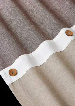 Panneau en coton avec boutons (1 pce.)