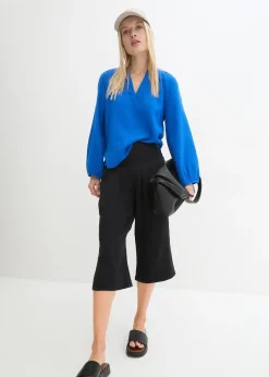 Pantacourt en gaze de coton