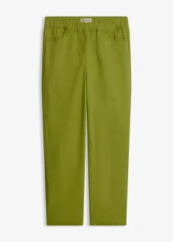 Pantalon 7/8 à taille élastiquée