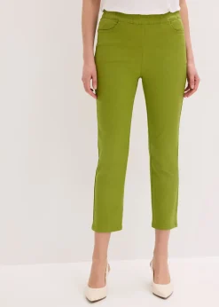 Pantalon 7/8 à taille élastiquée