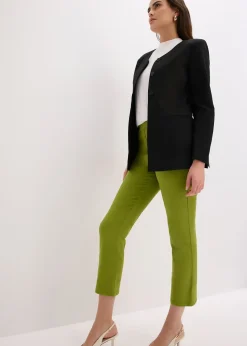 Pantalon 7/8 à taille élastiquée