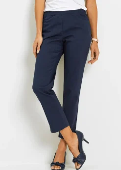 Pantalon 7/8 à taille élastiquée
