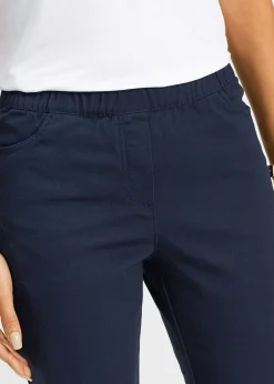Pantalon 7/8 à taille élastiquée
