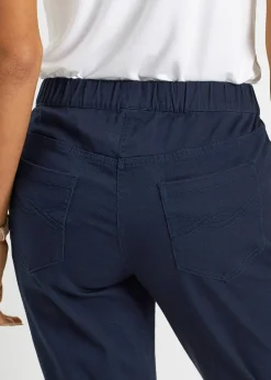 Pantalon 7/8 à taille élastiquée