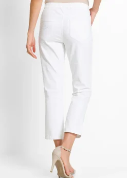 Pantalon 7/8 à taille élastiquée