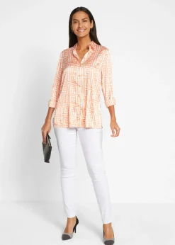 Pantalon 7/8 à taille élastiquée