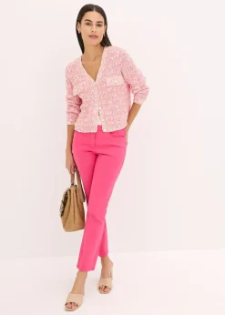 Pantalon 7/8 à taille élastiquée