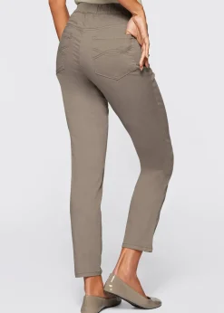 Pantalon 7/8 à taille élastiquée