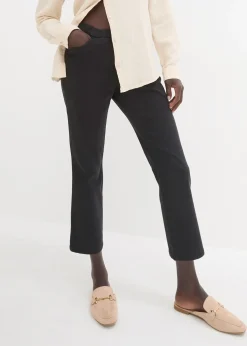 Pantalon 7/8 à taille élastiquée