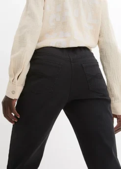 Pantalon 7/8 à taille élastiquée