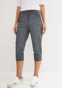 Pantalon 3/4 avec cordon contrastant