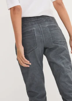 Pantalon 3/4 avec cordon contrastant