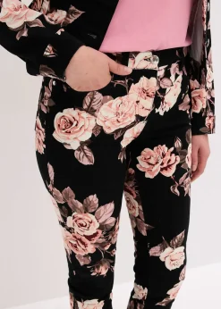 Pantalon 7/8 en coton extensible