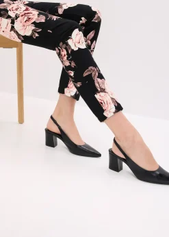 Pantalon 7/8 en coton extensible