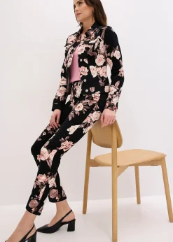 Pantalon 7/8 en coton extensible