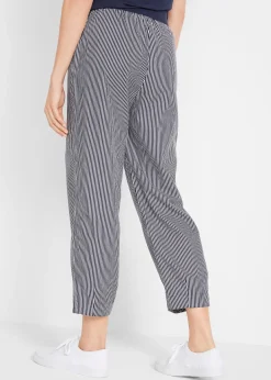 Pantalon 7/8 en lin mélangé