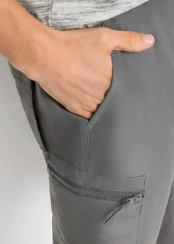 Pantalon 3/4 en microfibre, regular