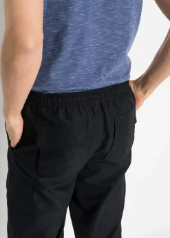 Pantalon 3/4 en microfibre, regular