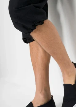 Pantalon 3/4 en microfibre, regular