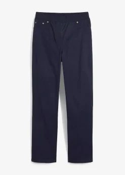 Pantalon à enfiler avec taille confortable, Straight