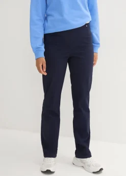 Pantalon à enfiler avec taille confortable, Straight