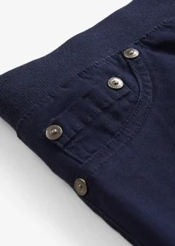 Pantalon à enfiler avec taille confortable, Straight