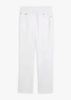 Pantalon à enfiler avec taille confortable, Straight