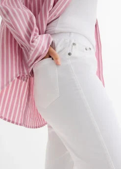 Pantalon à enfiler avec taille confortable, Straight