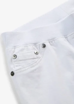 Pantalon à enfiler avec taille confortable, Straight