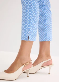 Pantalon 7/8 extensible en bengaline