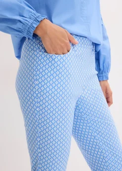 Pantalon 7/8 extensible en bengaline