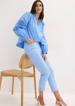 Pantalon 7/8 extensible en bengaline