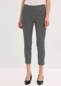 Pantalon 7/8 extensible en bengaline