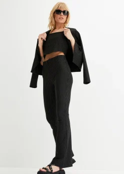 Pantalon à fines rayures