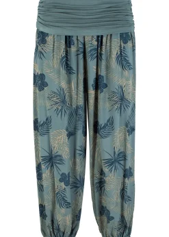 Pantalon 3/4 fluide en viscose extensible