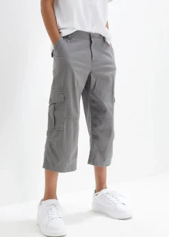 Pantalon 3/4 garçon 100% coton, loose