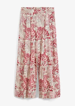 Pantalon à imprimé paisley