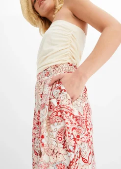 Pantalon à imprimé paisley