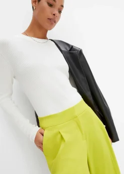 Pantalon à jambes larges