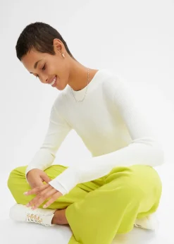 Pantalon à jambes larges