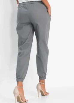Pantalon 7/8 léger en lin et coton