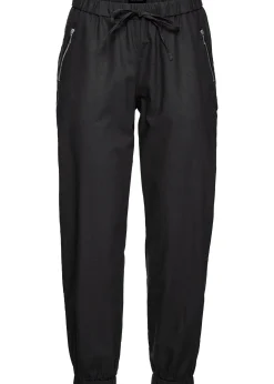 Pantalon 7/8 léger en lin et coton