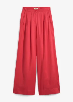 Pantalon à pinces en lyocell fluide