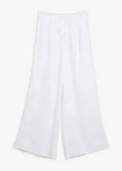 Pantalon à pinces en lyocell fluide