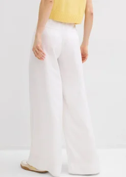 Pantalon à pinces en lyocell fluide